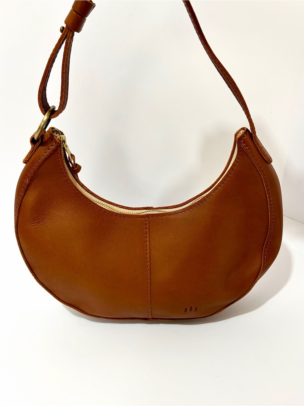 Portland Leather Goods Nora Shoulder Bag in Cognac - Picture 3 of 11